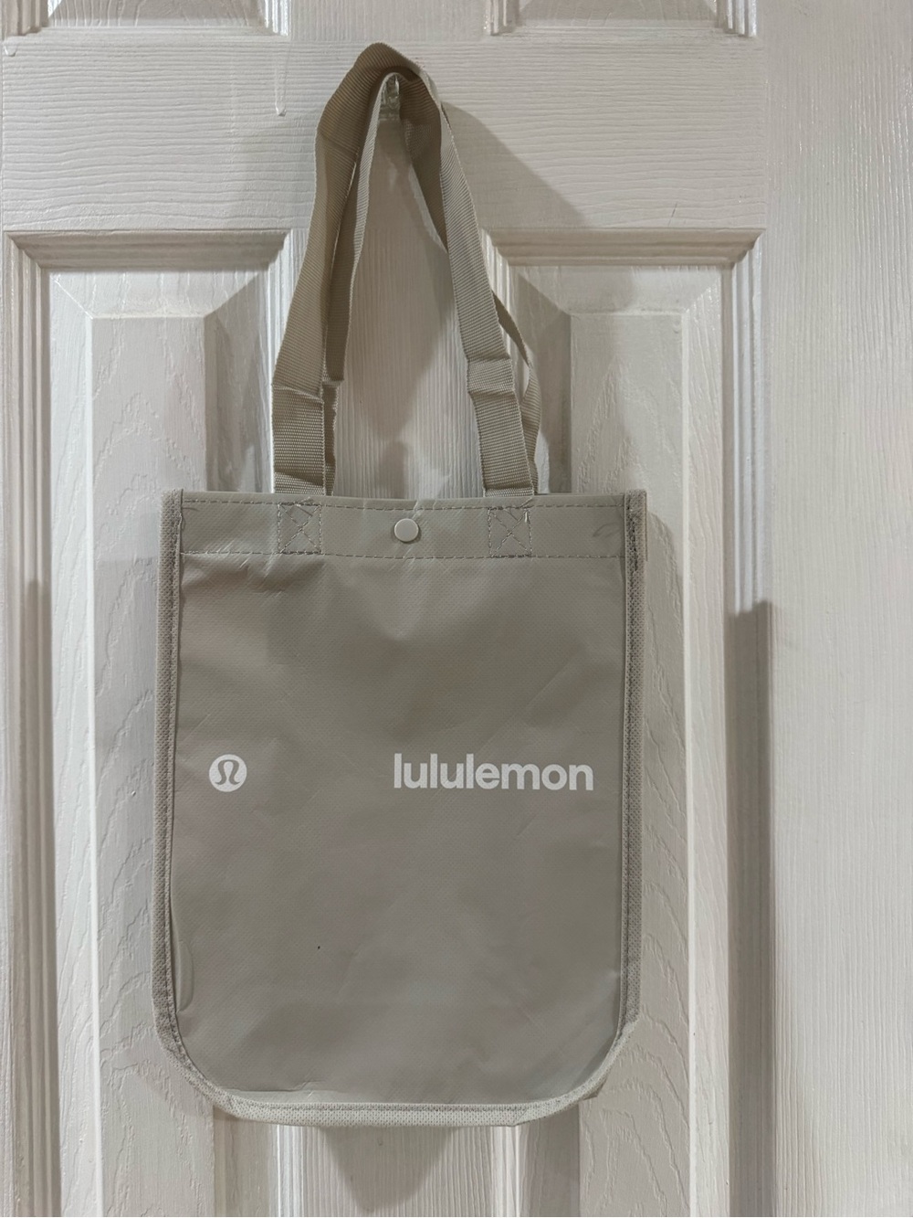 lululemon athletica Small Tote Bag in Light Taupe